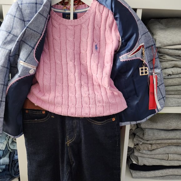 Boys Blue Sport Coat, Size 4/5 NWT - Picture 4 of 6